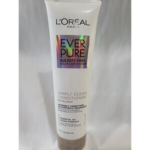 NEW L'Oreal Paris EverPure Sulfate Free Simply Clean Conditioner - 8.5 Fl Oz